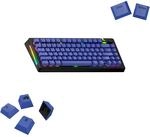 Glorious Gaming &ndash; GPBT Basics (Mana Blue PBT-Tastenkappen), 8 Farben,...