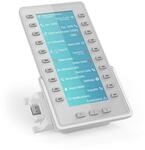 Snom D8C Erweiterungsmodul, 6,8" TFT, 20 Tasten, Wei&szlig;