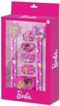 Karactermania Barbie Mix-Set mit Radierbarer Gelstift + Ewiger Bleistift + 4