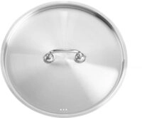 HENDI, Deckel f&uuml;r HENDI Kochtopf Niedrig-Mittel-Hoch, &oslash;280mm, Edelstahl
