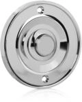 Byron DBW-21073 Klingelknopf &ndash; Unterputzmontage &ndash; Silber/Chromoptik