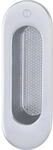 HOPPE 11612939 Hebeschiebet&uuml;rmuschel Omega au&szlig;en oval, Aluminium, 35 x 105 mm 