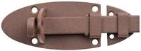 Alberts 300661 DURAVIS&reg; Schlossriegel | mit flachem Griff | rostbraun