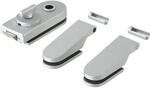 Dorma Glas Glast&uuml;rgarnitur Glast&uuml;rschloss WC Studio Rondo + T&uuml;rband f&uuml;r