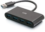 C2G USB-A-Hub mit 4 Anschl&uuml;ssen