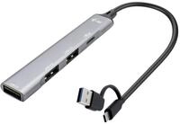 i-tec Hub・USB-C/USB-A・Metall・1 x SuperSpeed (CAHUBMETALMINI4)