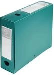 Exacompta 59833E 10er Pack Sammelbox OPAK 80mm mit Druckknopf aus blickdichtem