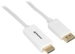 Sharkoon Adapter Adapterkabel Displayport 1.2 > HDMI 4K