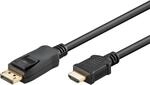 Goobay 64847 - DisplayPort 2.0 auf HDMI 2.1 8k @ 60Hz Kabel/DP auf HDMI