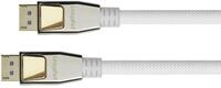 Python PREMIUM DisplayPort 2.0 Kabel - 2 m - 54 Gbit/s, UHBR 13.5-4K @240Hz / 8K