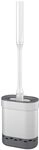 Metaltex 185518000 Cleany WC-B&uuml;rste flach, flexibel, wei&szlig;, 47 x 12,8 x 7,4 cm