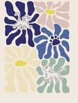 Komar Wandbild- Disney The Lion King Between Flowers - Gr&ouml;&szlig;e 30 x 40 cm -...