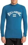 Billabong Logo Surf - Surf-Longsleeve mit UPF 50 - M&auml;nner - L - Blau