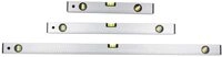 Kinzo Wasserwaagen - Wasserwaagen-Set 40/60/100 CM - 0&deg;/ 45&deg;/ 90&deg; - Aluminium -