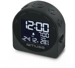 MUSE M-09 C Uhr Digitaler Wecker Schwarz