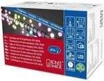 Konstsmide LED Globelichterkette, gro&szlig;e runde Dioden, mit RGB Farbwechsel, 40 RGB