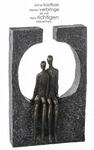 Casablanca - Skulptur Deko Figur aus Kunstharz Zweisamkeit - Wohnaccessoir