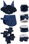HKM Cuddle Pony Reitset Dunkelblau Einheitsgr&ouml;&szlig;e