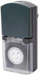Perel Zeitschaltuhr, mechanisch, 230 V, 16 A, 3680 W, IP44, f&uuml;r au&szlig;en, Typ E