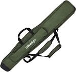 Relaxdays Angeltasche, Rutentasche, 130cm, f&uuml;r 3 Ruten, 5 F&auml;cher, gepolstert,