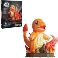 4D Build - Pok&eacute;mon Glumanda - detailreicher 3D-Modellbausatz aus hochwertigem