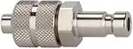 RIEGLER 156259-243.09/5-ES-E Nippel f&uuml;r Kupplungen NW 2,7, Edelstahl 1.4305, f&uuml;r