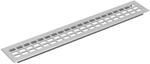 vasalat L&uuml;ftungsgitter K&uuml;hlschrank 400x100 mm, einsteckbares L&uuml;ftungsblech - auch
