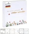 goldbuch 15 513 Babyalbum voller Wunder Wiese mit Blumen-Motiv, Leinenstruktur