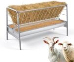 VEVOR Heuraufe, 2-in-1-Getreide- & Heufuttertrog, 352 L Fassungsverm&ouml;gen, 147 cm