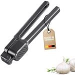 Westmark Knoblauchpresse Biopress Black Edition &ndash; Ergonomische Knoblauchpresse