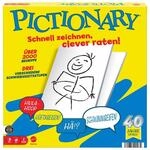 Mattel Games Pictionary Familienbrettspiel f&uuml;r Kinder, Erwachsene und Spieleabende