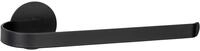 WENKO Turbo-Loc Handtuchhalter Bivio Black matt, Wandhalter aus Aluminium, zur