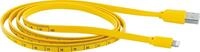 SCHWAIGER WKL10 511 Lightning Ladekabel auf USB 2.0 A Ma&szlig;band Lightning-Kabel