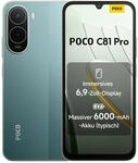 Poco C81 Pro Smartphone, 4 GB + 128 GB, Handy, 6000 mAh Akku, 120 Hz Bildschirm, 6,9