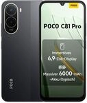 Poco C81 Pro Smartphone, 4 GB + 128 GB, Handy, 6000 mAh Akku, 120 Hz Bildschirm, 6,9