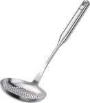 Fissler Essential/Edelstahl-Schauml&ouml;ffel (35 cm) gro&szlig;e Siebkelle, Abseih-L&ouml;ffel