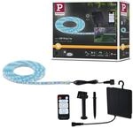Paulmann Solar LED Strip 5m RGB Fernbedienung 1xAkku 18650 1500 mAh schwarz 71194