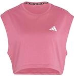 adidas Damen Adi365 Running Essentials Crop Shirt, Dual Magenta, XS