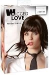 Wigged Love Per&uuml;cke Joanne schwarz fransig