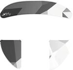 Xtrfy Glass Skates, Premium-Mausf&uuml;&szlig;e aus starkem Aluminosilikat-Glas, kompatibel