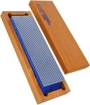 DMT Diamond Whetstone&trade; Diamant Schleifstein in Holzbox 8" Grob | Messersch&auml;rfer in