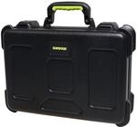Shure by Gator Mikrofonkoffer f&uuml;r 6 drahtlose Mikrofone (SH-MICCASEW06), schwarz