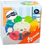 small foot Glocken-Karussel, farbig mit St&auml;nder, 8 St&uuml;ck mit Schl&auml;gel und 8