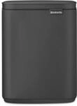 Brabantia Bo Abfalleimer 7 l | Kompakter rechteckiger M&uuml;lleimer mit
