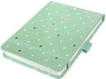 SIGEL JN396 Notizblock A6+ dotted, mintgr&uuml;n, Reporterblock Jolie, Hardcover, 79