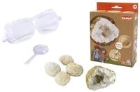 Simba 109452662 - Scout Geoden zum Aufbrechen (5 Steine) - interaktives Forscher- und