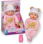 BABY born Rosie 30cm, weiche Babypuppe mit 6 Sounds & Fl&auml;schchen