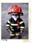 CALVENDO Puzzle EIN Motiv aus dem Kalender Feuerwehr - Tierischer Feuerwehrkalender 