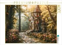 CALVENDO Puzzle EIN Motiv aus dem Kalender Das kleine H&auml;uschen im Wald | 1000 Teile