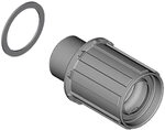 SHIMANO WH-RS370 Freilaufk&ouml;rper, Black, One Size